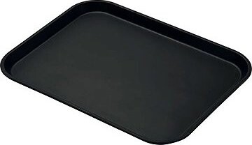 Cambro Tácka zo sklolaminátu protišmyková 45,7 × 35,5 cm, čierna