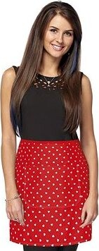 Bellatex ADÉLA - na pás - 68 × 50 cm - srdiečka