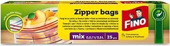 FINO Zipper mix veľkostí, 25 ks