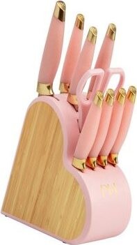 Paris Hilton Sada nožov 10 ks + blok v tvare srdca