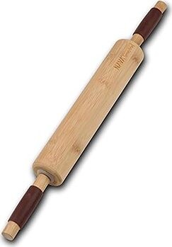 NAVA Greece Bambusový valček na cesto so silikónovými držadlami 46 cm