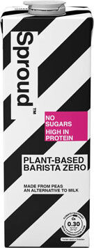 Sproud Barista Zero hrachový nápoj bez cukru 1 l