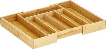 Verk Bambusový organizér do kuchyne so 7 priehradkami – 27 × 39 × 4 cm