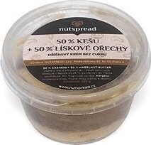 Nutspread Lieskovoorieškové maslo s kešu 1 kg
