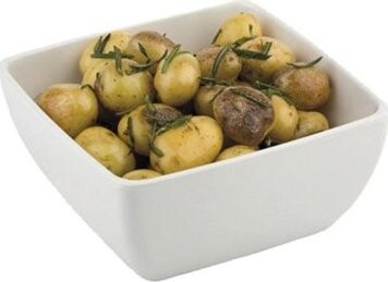 APS Miska hranatá melamín Pure 400 ml, biela