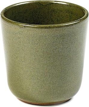 Serax Surface Hrnček bez ucha 90 ml, camo zelený