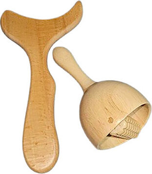 Adonis Masážní špachtle a zvon s rollerem