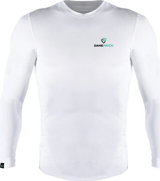 Gamepatch Compression Shirt (Long – Sleeve) white, L