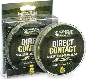 Mivardi Potápavá šnúra DirectContact Sinking 1200 m 0,18 mm 11,3 kg