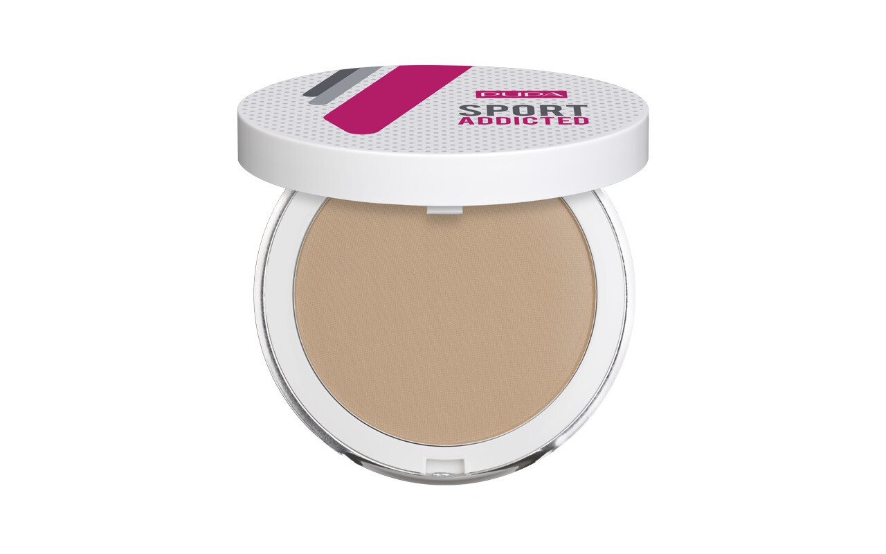 PUPA Milano Vodeodolný bronzujúci púder Sport Addicted Bronzer (Bronzing Powder) 7 g 004 Dark Bronze