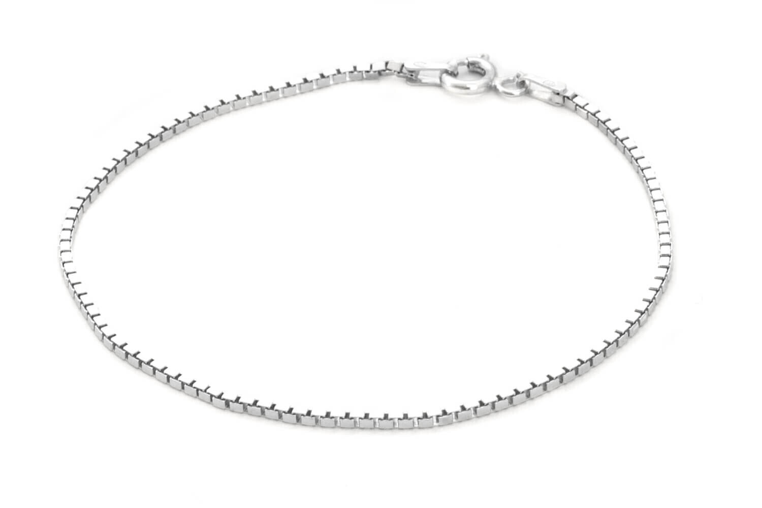 Beneto Exclusive Štýlový strieborný náramok Kocka/Venezia AGB196 18 cm