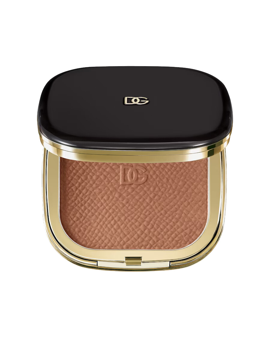Dolce & Gabbana Púdrový bronzer Face & Eyes Match (Lasting Bronzer & Eyeshadow Powder) 14 g 03 Medium