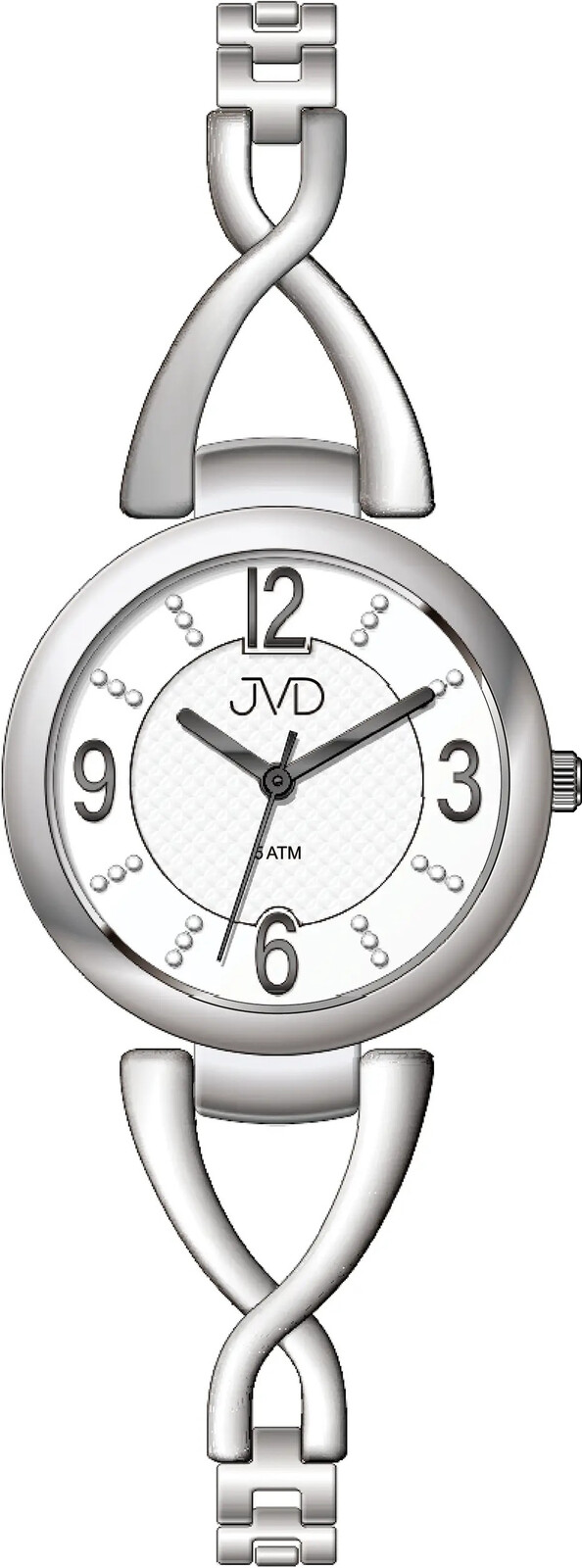 JVD Analógové hodinky J4204.2