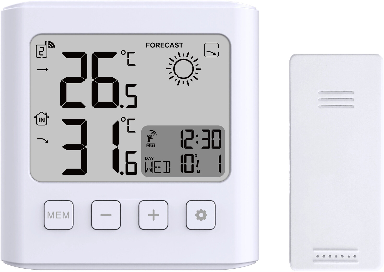 JVD Rádiem řízený budík RB777