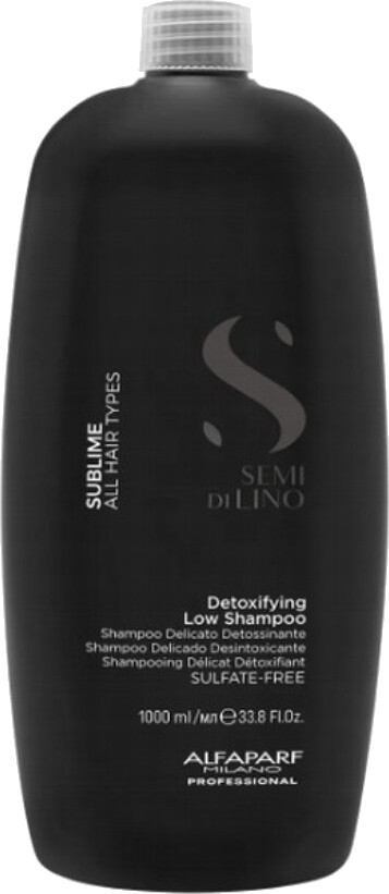 Alfaparf Milano Detoxikačný šampón na vlasy Semi Di Lino Sublime (Detoxifying Low Shampoo) 1000 ml
