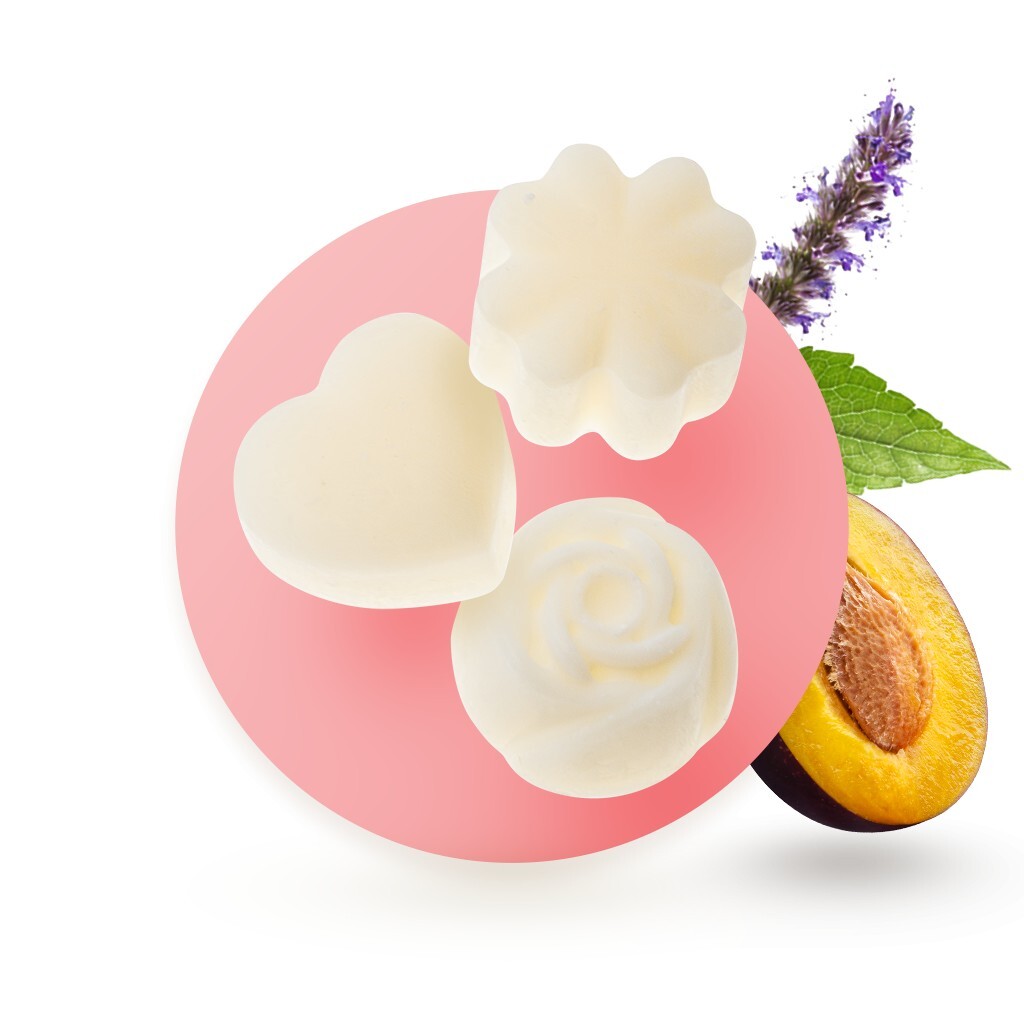 goda Vonný vosk Grud slivka & pačula 12 kusov /80 g