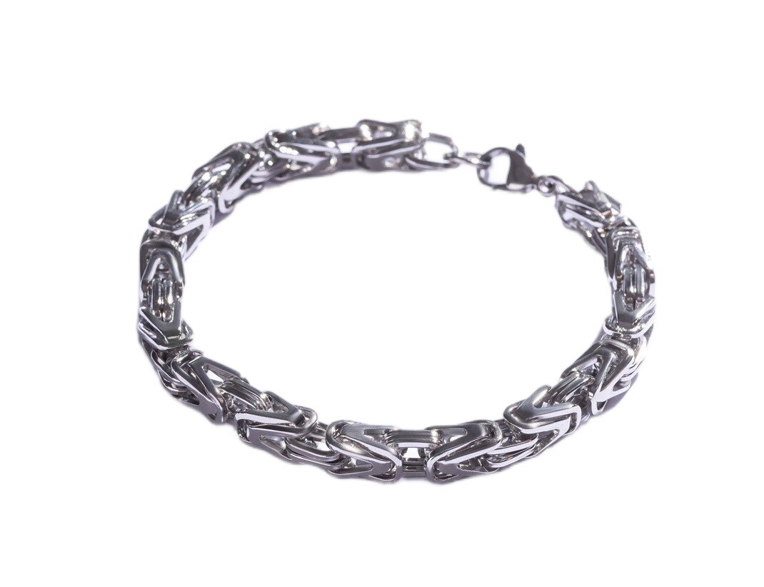 Marc Malone Výrazný pánsky náramok z ocele MCGB5060S 21 cm