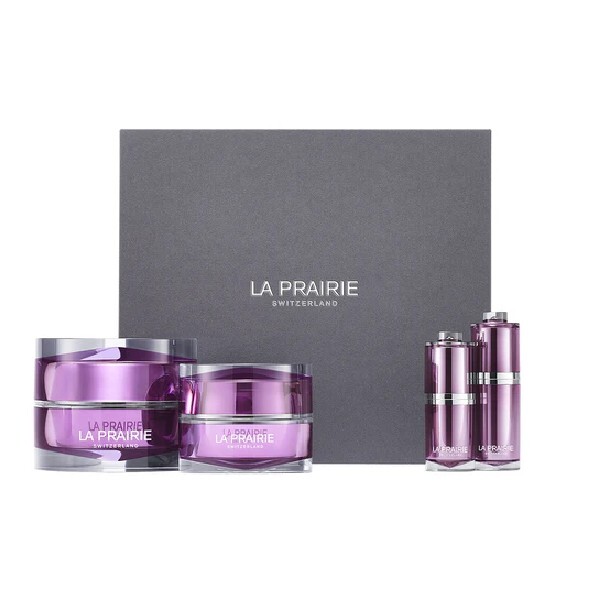 La Prairie Kozmetická sada omladzujúcej pleťovej starostlivosti Platinum Rare Rejuvenation Ritual