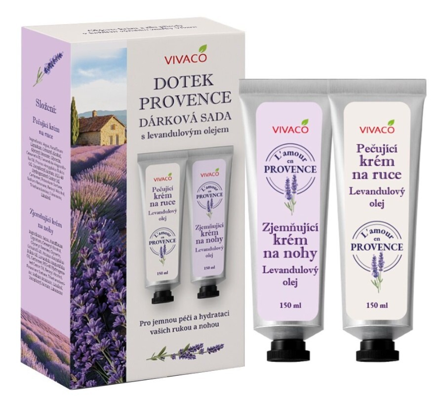 Vivaco Darčekový set kozmetiky s levanduľovým olejom
