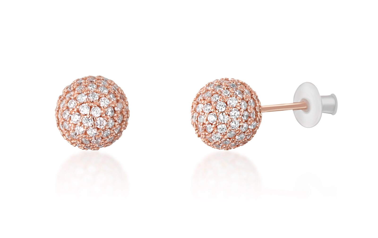 JVD Trblietavé pozlátené náušnice kôstky SVLE01095XH2R000