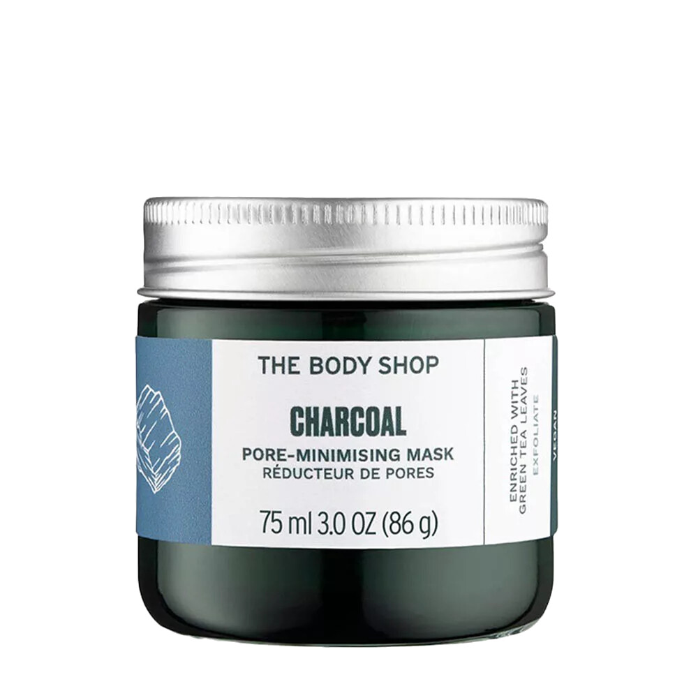 The Body Shop Čistiaca pleťová maska s aktívnym uhlím Charcoal (Pore-Minimising Mask) 75 ml