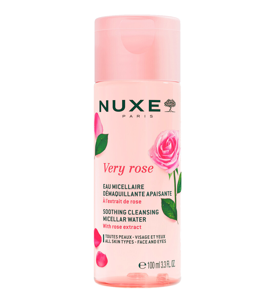 Nuxe Upokojujúca micelárna voda Very Rose (Soothing Cleansing Micellar Water) 100 ml