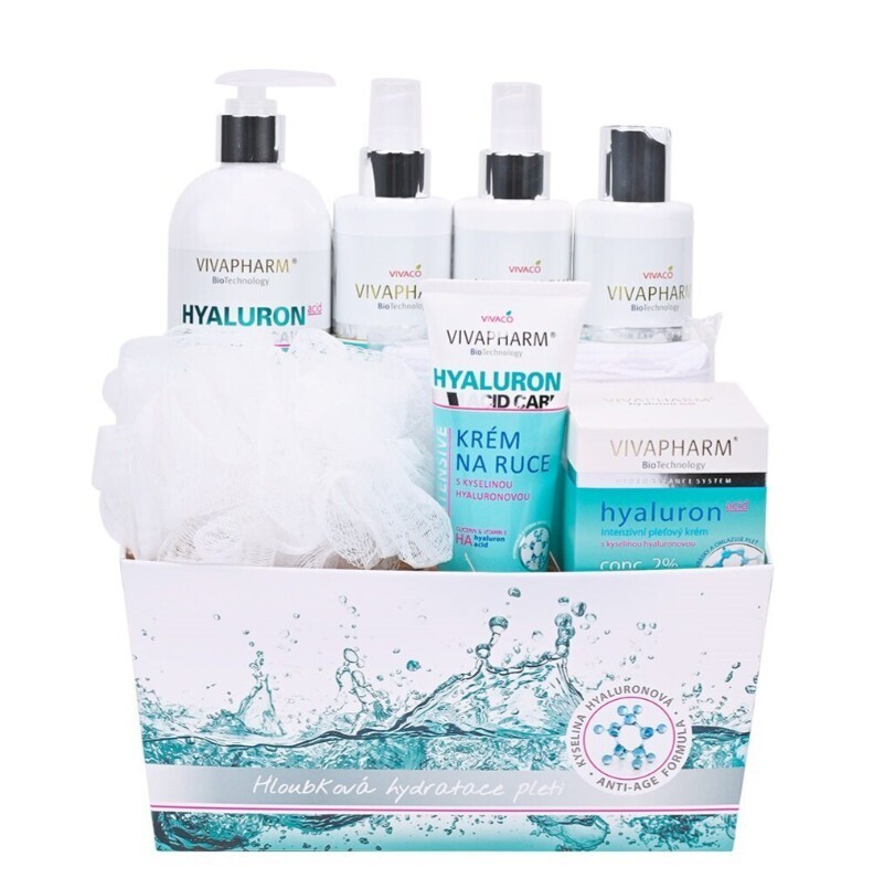 Vivaco Darčekové balenie kozmetiky s kyselinou hyalurónovou