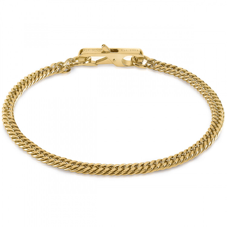 Guess Moderný pozlátený náramok My Chains JUMB01330JWYG 19 + 2 cm - S
