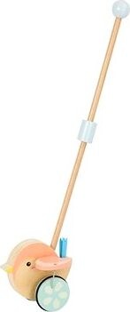 eliNeli Drevená hračka na tyči – strkadlo – Vtáčik