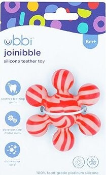 Ubbi Hryzacia hračka Pink