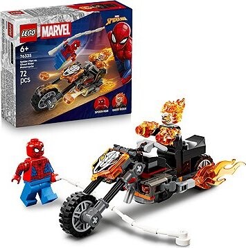 LEGO® Super Heroes 76335 Spider-Man vs. Ghost Rider na motorke