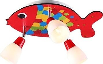 Prezent 28037 – Detské bodové svietidlo KARP 3× E14/40 W/230 V