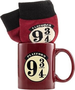 Harry Potter – 9 a 3/4 – hrnček a ponožky – darčeková súprava
