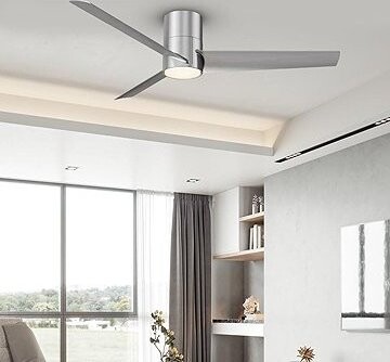 IMMAX NEO LITE FRESH Smart LED stropné svietidlo s ventilátorom 18 W/40 W Tuya WiFi strieborné