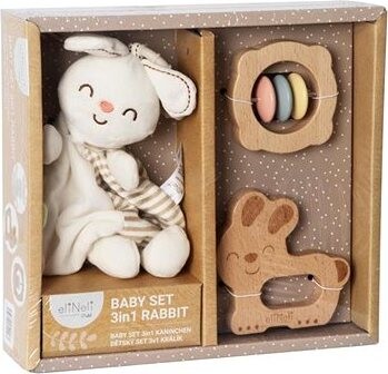 eliNeli Darčeková sada pre bábätko 3 v 1 – zajačik