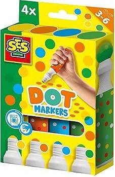 SES Bodkovacie fixky XXL 4 farby