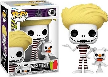 Funko Pop! Disney The Nightmare Before Christmas Jack with Zero 1470