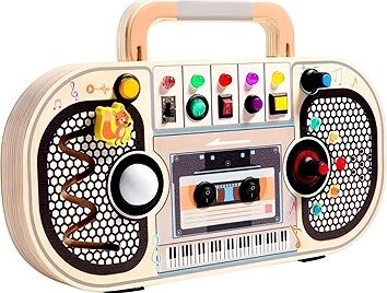 Derrson Magneťák W5338, interaktívna drevená montessori tabuľa