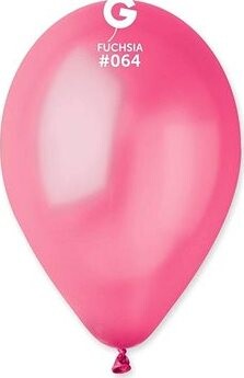SMART BALLOONS metalické 100 ks fuksiové 26 cm
