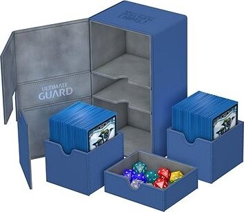 Ultimate Guard – Twin Flip 'n' Tray škatuľka 200+ (Blue)