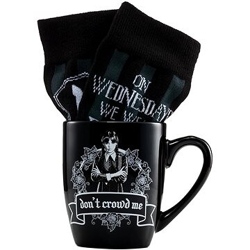 Wednesday – hrnček a ponožky – darčeková súprava
