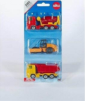 Siku Blister sada – Konštrukčná 3 ks