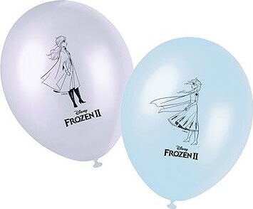GODAN Balóniky latexové Frozen 2 – Ľadové kráľovstvo, 28 cm, 8 ks