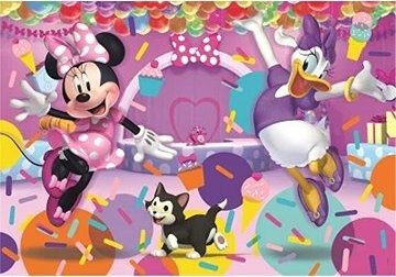 CLEMENTONI Puzzle Minnie a Daisy na oslave SUPER 104 dielikov