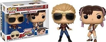 Funko POP! Marvel vs Capcom Captain Marvel vs Chun-Li (2)