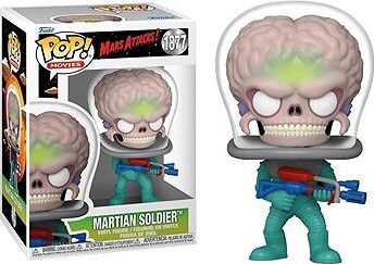Funko Pop! Mars Attacks! Martian Soldier with Atomic Ray Gun 1877