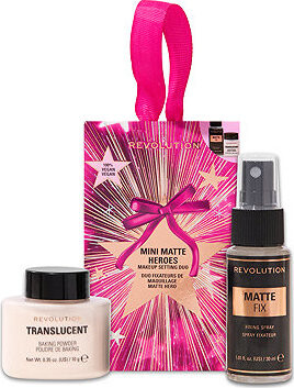 REVOLUTION Mini Matte Hero's Makeup Setting Duo 30 ml