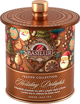 Basilur Festive Tea Holiday Delights 75 g plech