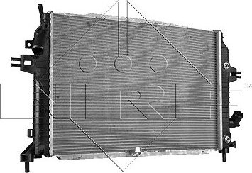 NRF Chladič, chladenie motora 53082