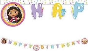 GODAN Gabinin kúzelný domček – Gabby's dollhouse, Happy birthday, 200 cm